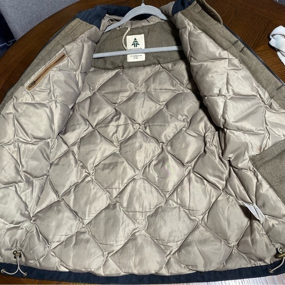 WOODS Winter Laila Down and Feather Filled Parka Sz Small - Picture 10 of 12